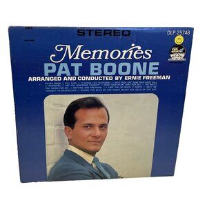 Pat Boone Memories (Vinyl, 1966) Dot DLP 25748 Good+ LP Record Album